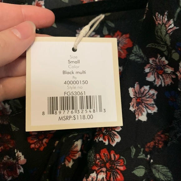 NWT Free generation Los Angeles blouse small - Picture 4 of 4